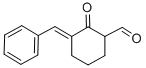 3-BENZYLIDENE-2-OXO-CYCLOHEXANECARBALDEHYDE Struktur