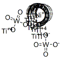 nickel icosatitanium pentatriacontaoxide diwolframate Struktur