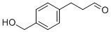 3-(4-HYDROXYMETHYL-PHENYL)-PROPIONALDEHYDE Struktur