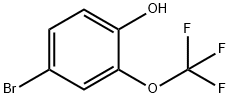 4-BROMO-2-(TRIFLUOROMETHOXY)PHENOL Struktur