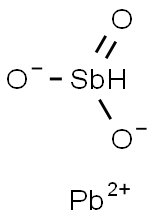 Lead, antimonial Struktur