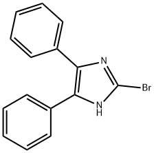 2-BROMO-4,5-DIPHENYL-1H-IMIDAZOLE Struktur