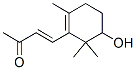 2-Hydroxy-5,7-megastigmadien-9-one Struktur