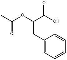 2-ACETOXY-3-PHENYL-PROPIONIC ACID Struktur