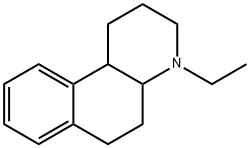 Benzo[f]quinoline, 4-ethyl-1,2,3,4,4a,5,6,10b-octahydro- (9CI) Struktur