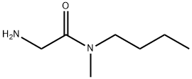 Acetamide, 2-amino-N-butyl-N-methyl- (9CI) Struktur