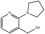 [2-(1-PYRROLIDINYL)-3-PYRIDINYL]METHANOL Struktur