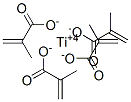 titanium methacrylate Struktur