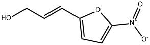 3-(5-Nitro-2-furyl)-2-propen-1-ol Struktur