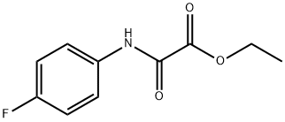 ETHYL 2-(4-FLUOROANILINO)-2-OXOACETATE Struktur