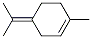 1-methyl-4-propan-2-ylidene-cyclohexene Struktur