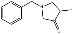 1-benzyl-4-methylpyrrolidin-3-one Struktur