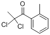 1-Propanone, 2,2-dichloro-1-(2-methylphenyl)- (9CI) Struktur