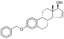 15,16-Dehydro Estradiol 3-Benzyl Ether Struktur