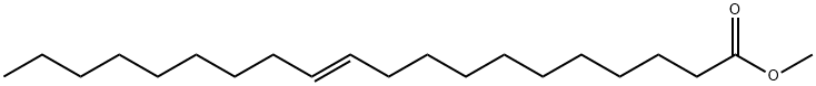 METHYL TRANS-11-EICOSENOATE Struktur