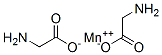 manganese(II) bis(glycinate) Struktur