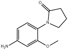 1-(4-AMINO-2-METHOXYPHENYL)PYRROLIDIN-2-ONE Struktur