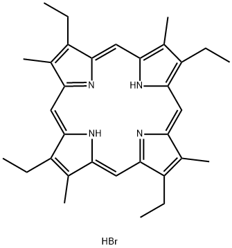 ETIOPORPHYRIN I DIHYDROBROMIDE Struktur