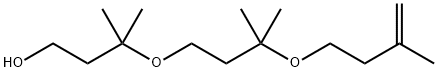 3-[3-(3-Methyl-3-butenyloxy)-3-methylbutoxy]-3-methyl-1-butanol Struktur