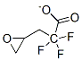 2-Oxiranylmethyl trifluoroacetate Struktur