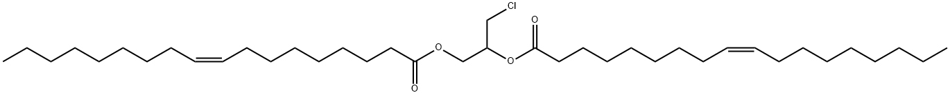 rac 1,2-Dioleoyl-3-chloropropanediol Struktur