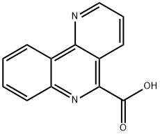 BENZO[H][1,6]NAPHTHYRIDINE-5-CARBOXYLIC ACID Struktur