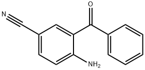 4-Amino-3-benzoylbenzonitrile Struktur