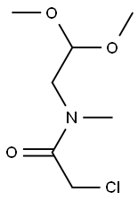 2-CHLORO-N-(2,2-DIMETHOXYETHYL)-N-METHYL ACETAMIDE Struktur