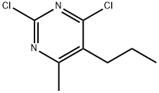 2,4-DICHLORO-6-METHYL-5-PROPYLPYRIMIDINE Struktur