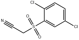 2-[(2,5-dichlorophenyl)sulfonyl]acetonitrile Struktur