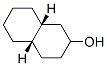 2-Naphthalenol, decahydro-, (4aS,8aR)- (9CI) Struktur