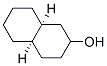 2-Naphthalenol, decahydro-, (4aR,8aS)- (9CI) Struktur