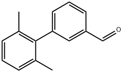 3-(2,6-Dimethylphenyl)benzaldehyde Struktur