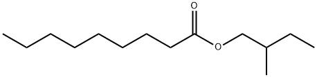 2-methylbutyl nonan-1-oate Struktur