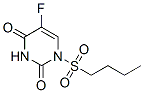 1-Butylsulfonyl-5-fluorouracil Struktur