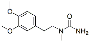 N-(3,4-Dimethoxyphenethyl)-N-methylurea Struktur