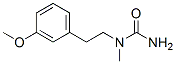 N-(3-Methoxyphenethyl)-N-methylurea Struktur