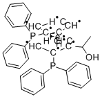 (R)-(R)-BPPFOH Struktur