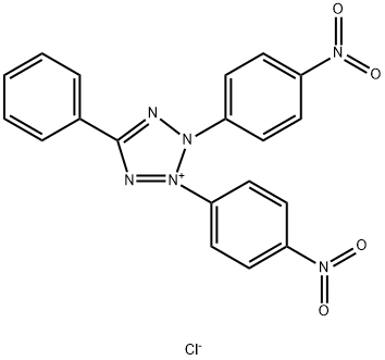 2,3-BIS(4-NITROPHENYL)-5-PHENYLTETRAZOLIUM CHLORIDE Struktur