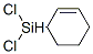 Dichloro(2-cyclohexen-1-yl)silane Struktur