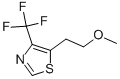 5-(2-METHOXYETHYL)-4-(TRIFLUOROMETHYL)THIAZOLE Struktur