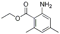 Benzoic acid, 2-aMino-4,6-diMethyl-, ethyl ester Struktur