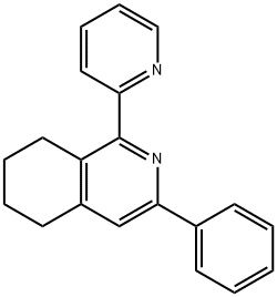 3-PHENYL-1-(PYRIDIN-2-YL)-5,6,7,8-TETRAHYDROISOQUINOLINE Struktur