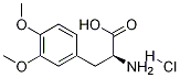 L-Tyrosine, 3-Methoxy-O-Methyl-, hydrochloride Struktur