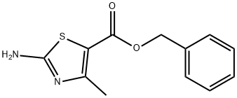 BENZYL 2-AMINO-4-METHYL-1,3-THIAZOLE-5-CARBOXYLATE Struktur