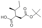 2-sec-Butyl-succinic acid 4-tert-butyl ester Struktur