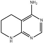 Pyrido[2,3-d]pyrimidin-4-amine, 1,5,6,7-tetrahydro- (9CI) Struktur