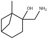 Bicyclo[3.1.1]heptan-2-ol, 2-(aminomethyl)-1-methyl- (9CI) Struktur