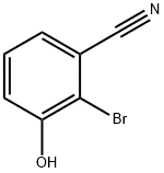 2-BroMo-3-hydroxybenzonitrile Struktur