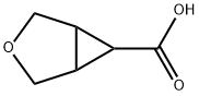 3-Oxabicyclo[3.1.0]hexane-6-carboxylic acid Struktur